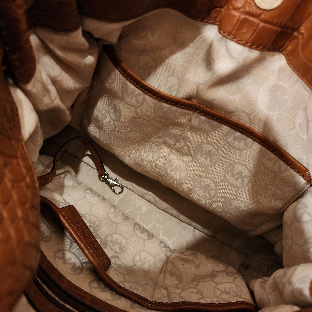 Michael Kors Cognac Color Shoulder Bag